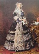 Franz Xaver Winterhalter Portrait of the Queen France oil painting artist